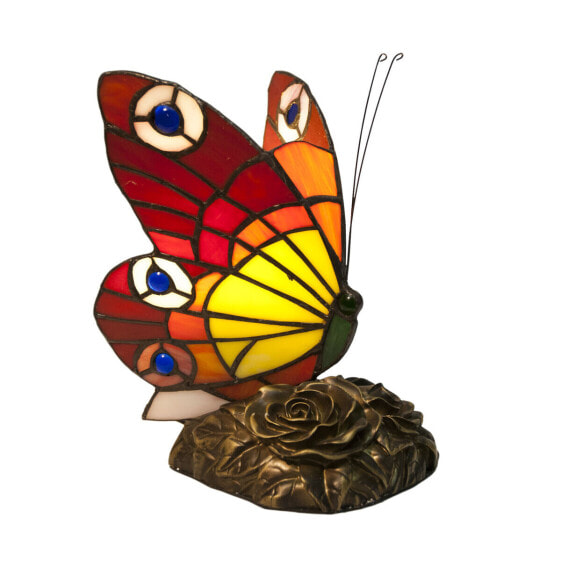 Настольная лампа Viro Mariposa Разноцветный цинк 60 W 23 x 28 x 23 cm Бабочка