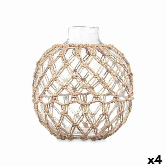 Украшение декоративное Декоративный шар Прозрачный Натуральный 21 x 23 см (4 штуки) Gift Decor