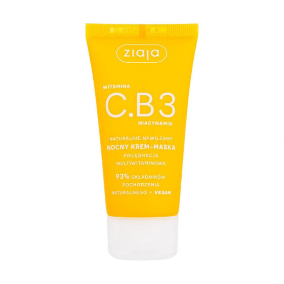 Ziaja Vitamin C.B3 Niacinamide Night Cream-Mask 50 ml nachtcreme für Frauen