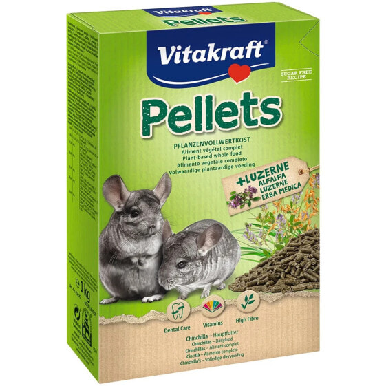 VITAKRAFT Pellets 1kg chinchilla food