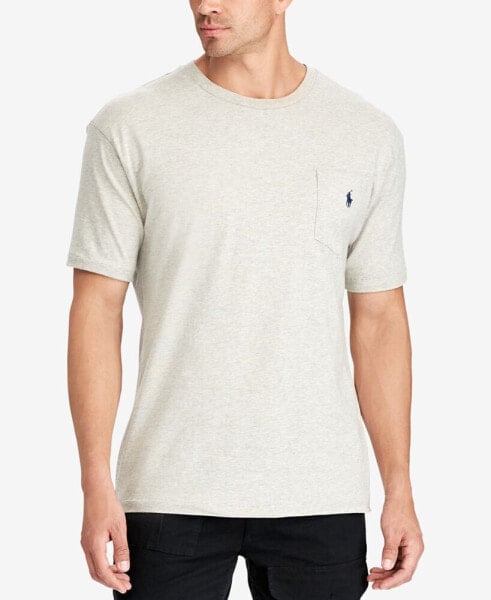 Men's Big & Tall Crew-Neck Pocket T-Shirt