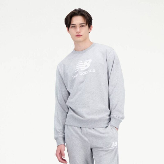 New Balance ESSENTIALS STACKED LOGO FRENC AG M sweatshirt MT31538AG