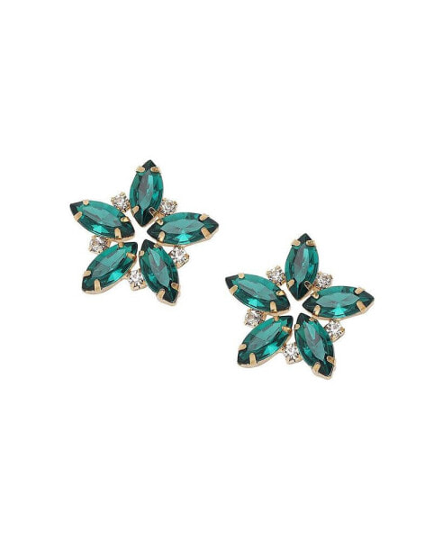 Women's Flower Stud Earrings