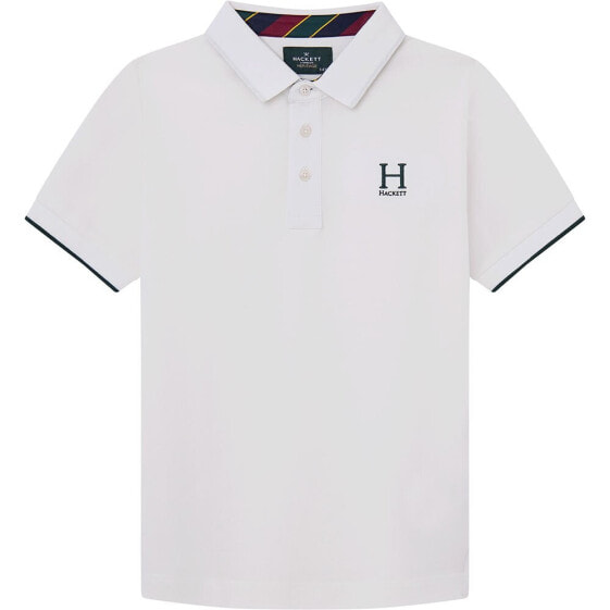 HACKETT Heritage H Logo short sleeve polo