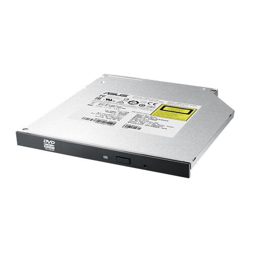 ASUS SDRW-08U1MT - Black - Tray - Horizontal - Notebook - DVD-RW - Serial ATA