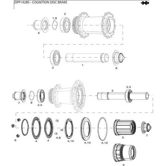 Инструмент прессования подшипников Zipp Bearing Press Tool 61903