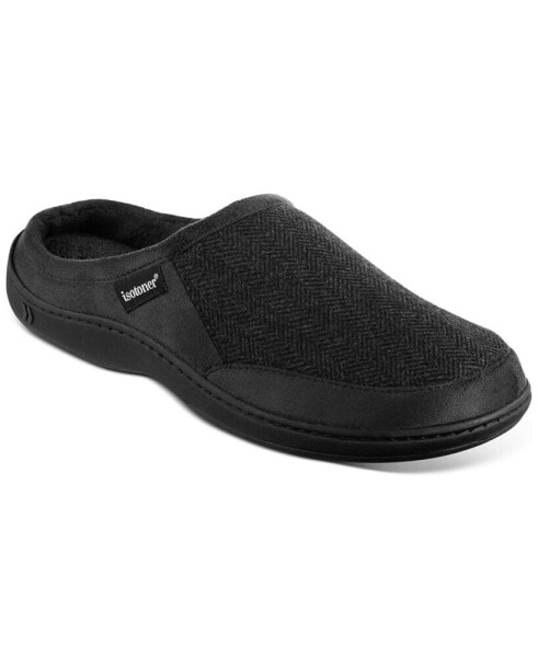 Men's Herringbone Logan Hoodback Slipper