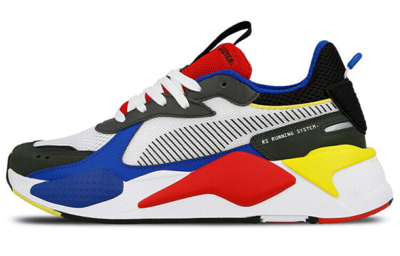 PUMA RS-X Toys 复古拼接 减震防滑 低帮 老爹鞋 男女同款 红蓝 / Кроссовки PUMA RS-X Toys 369449-02