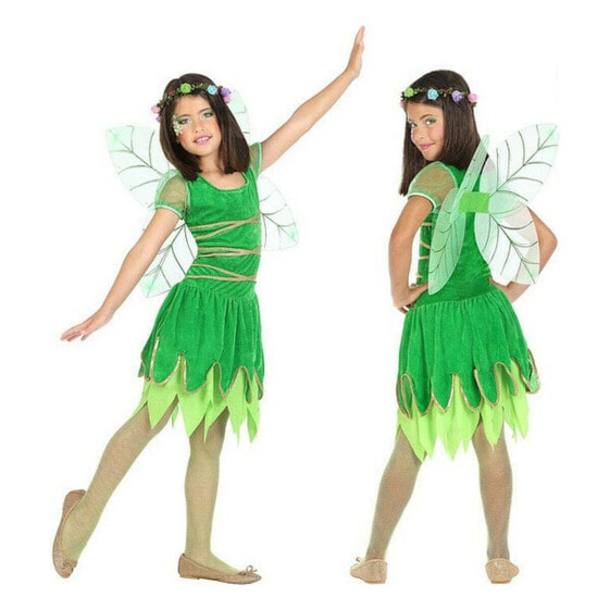 Маскарадные костюмы для детей Зеленый Волшебница весенняя Фантазия (2 Предметы) (2 pcs)