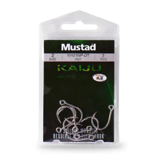 Mustad Kaiju In-Line Duratin Single Hook - 10121NP