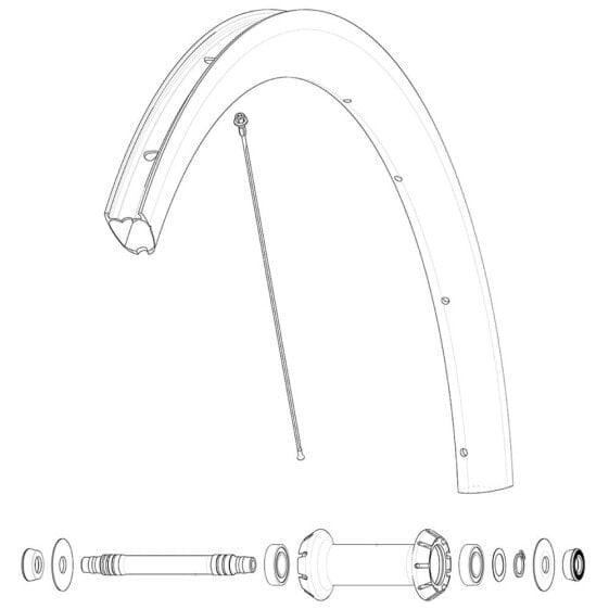 MAVIC Kit 9 Front Cosmic SL 40 RB Spokes