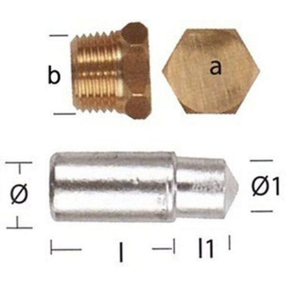 TECNOSEAL Lombardini TEN02351T Plug Anode