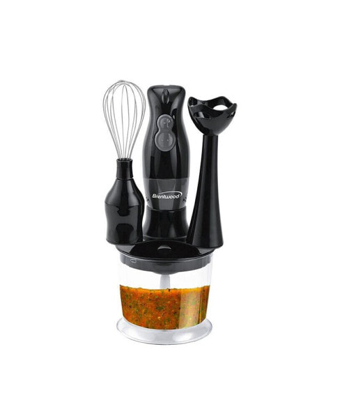 Hand Blender and Food Processor with Balloon Whisk