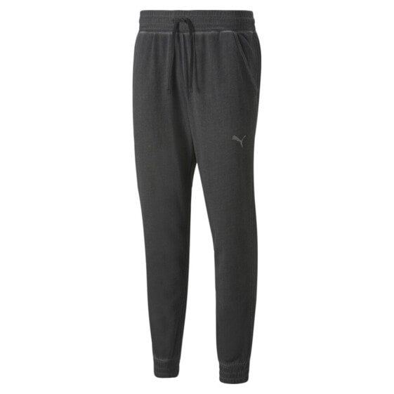 Мужские брюки Puma Studio Wash 100% хлопок черные 52211501 Casual Athletic Bottoms
