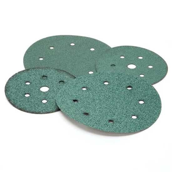 3M Green Corps Hookit Regalite Dust Free Discs 36E 6´´ 25 Units