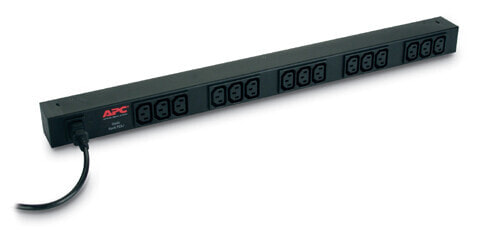 Удлинитель APC RACK PDU BASIC ZERO U 10A 230V - Basic - 0U - Single-phase - Vertical - Black - 15 AC outlet(s)