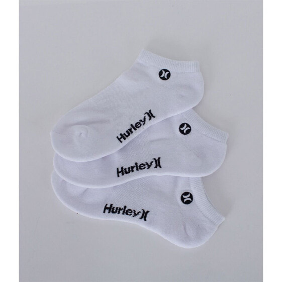 HURLEY H2O Dri no show socks 3 pairs