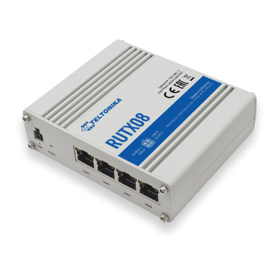 Teltonika RUTX08 - Ethernet WAN - Gigabit Ethernet - Grey