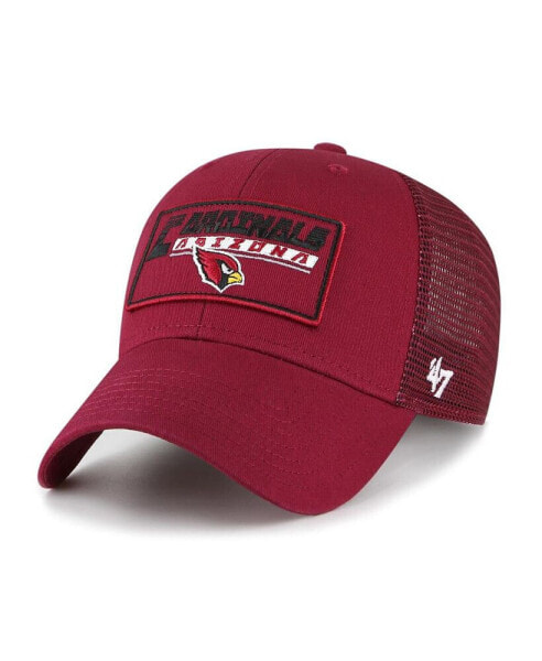 Big Boys and Girls Cardinal Arizona Cardinals Levee MVP Trucker Adjustable Hat