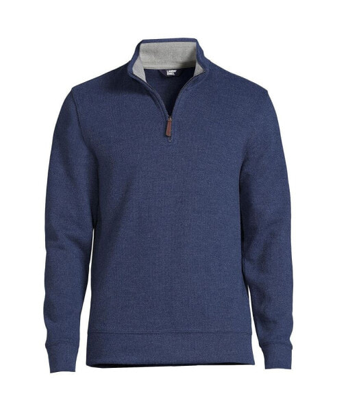 Men's Bedford Rib Quarter Zip Sweater