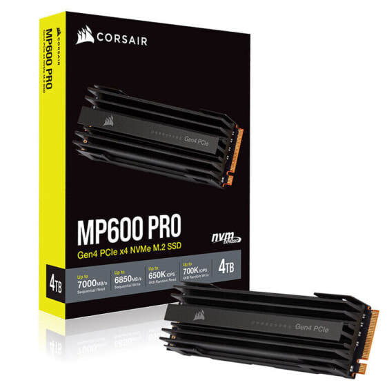 Corsair MP600 Pro NVMe SSD, PCIe 4.0 M.2 Typ 2280 - 4 TB