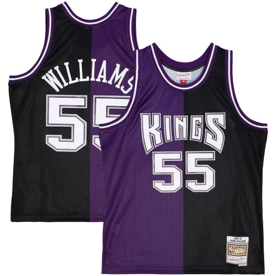 MITCHELL & NESS NBA SPLIT SWINGMAN JERSEY SACRAMENTO KINGS 2000 JASON WILLIAMS