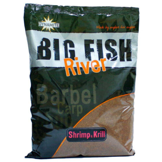 DYNAMITE BAITS Big Fish River Shrimp&Krill 1.8Kg Groundbait