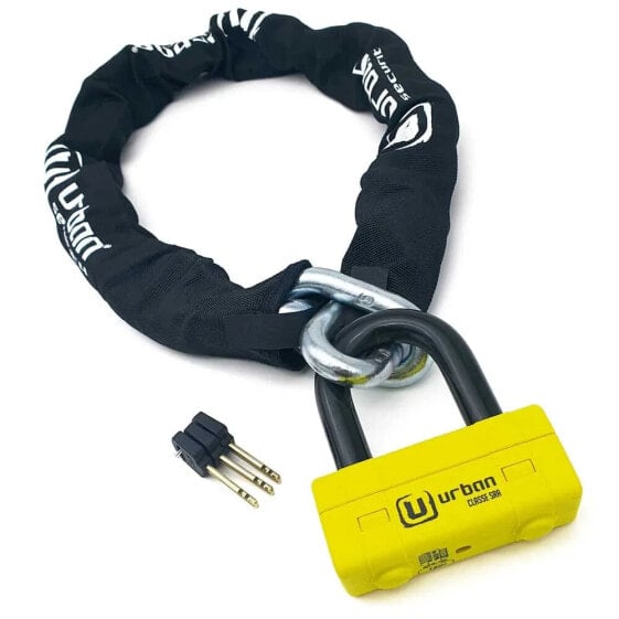 URBAN SECURITY Chain Lock 150 SRA+UR75 U-Lock