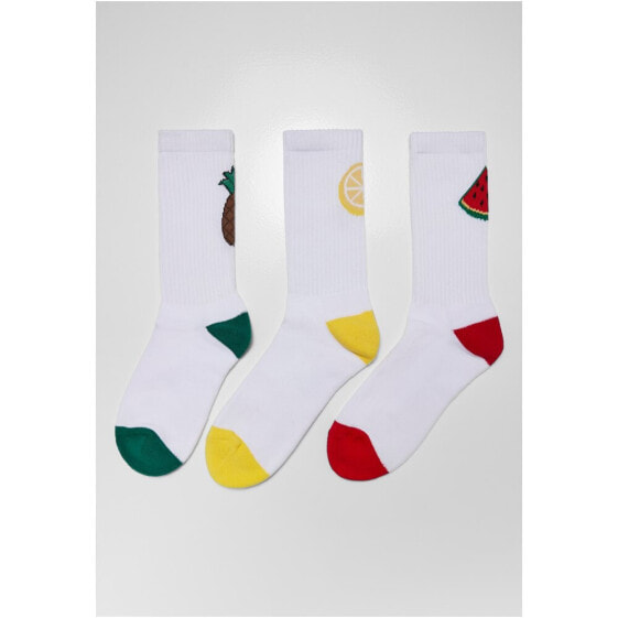 MISTER TEE Fancy Fruit long socks 3 Pairs