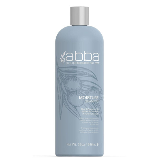 ABBA - Pure Moisture Shampoo - Olive Butter & Peppermint Oil