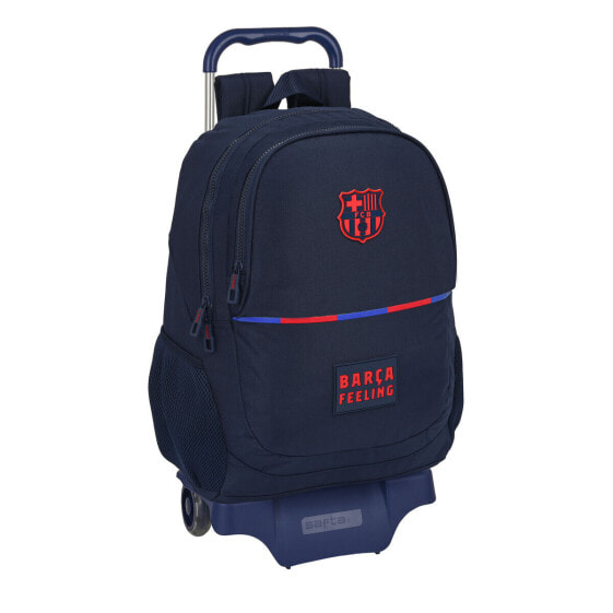 Детский рюкзак с колесиками F.C. Barcelona 32 x 44 x 16 см