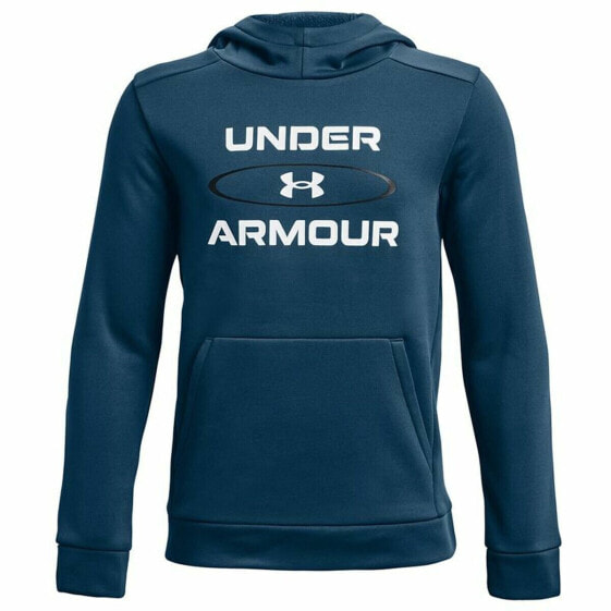 Толстовка с капюшоном детская Under Armour Fleece Graphic Синий