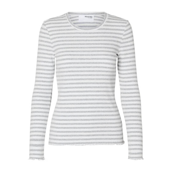 SELECTED Anna Stripe long sleeve T-shirt