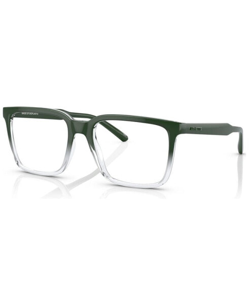 Unisex Rectangle Eyeglasses, AN721555-O