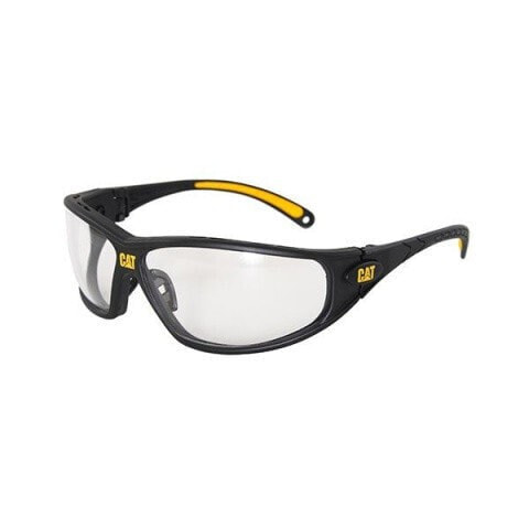 Защитные очки CATERPILLAR CAT Tread Clear - черный, желтый - прозрачный