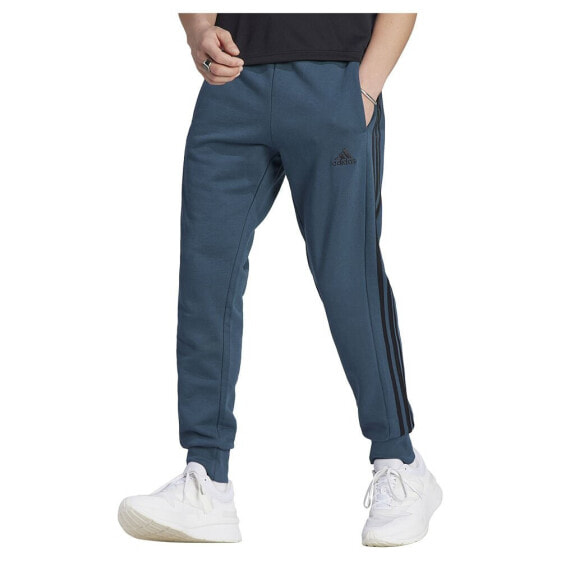 ADIDAS Essentials French Terry Tapered Cuff 3 Stripes joggers