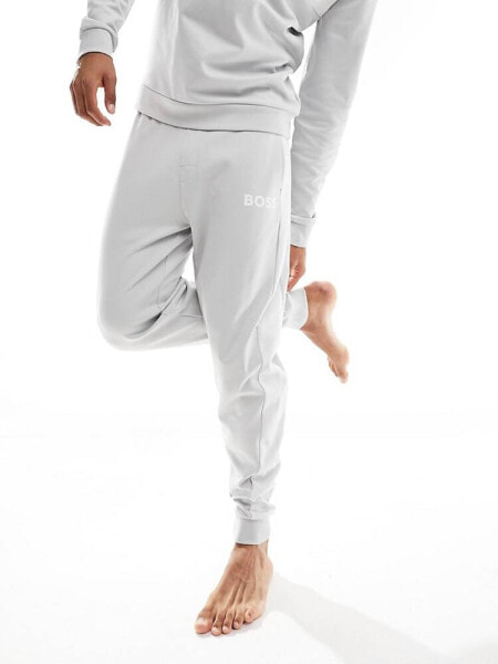 Boss Bodywear tracksuit joggers in grey