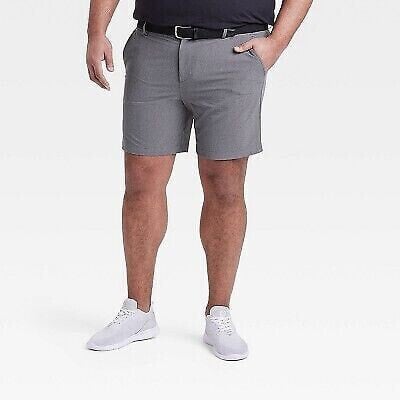 Men's Big Golf Shorts 8" - All in Motion Gray 50
