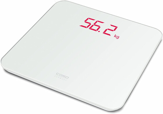 Весы электронные CASO BS1 - 200 кг - 0.1 г - Белый - Стекло - ЖК-дисплей