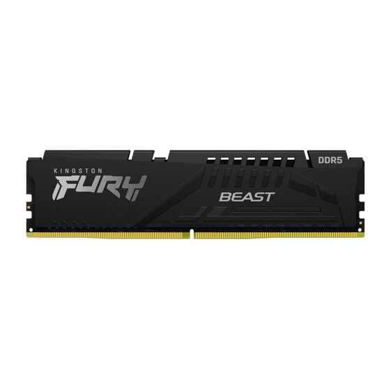 Kingston FURY 128GB 5600MT/s DDR5 CL40 DIMM (Kit of 4) Beast Black XMP, 128 GB, 4 x 32 GB, DDR5, 288-pin DIMM, Black