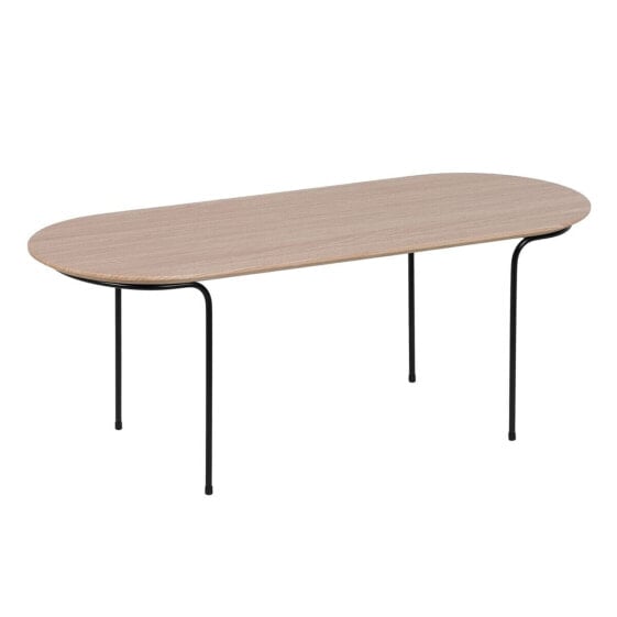 Centre Table NUDE Black Natural 100 x 40 x 38 cm