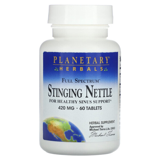 Full Spectrum™ Stinging Nettle, 420 mg, 60 Tablets