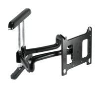 Chief Swing Arm Wall Mount - 90.7 kg - -17 - 5° - 2.5 - Black