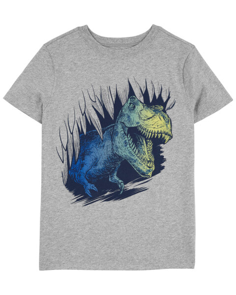 Kid Dino Graphic Tee L