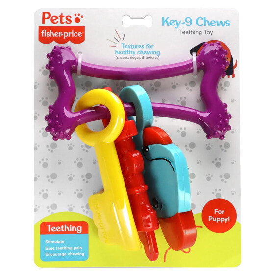 Игрушка для щенков Fisher-Price Key-9 Chews для прорезывания зубов
