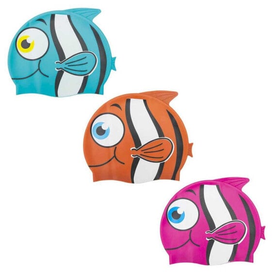 BESTWAY Funny Fish Junior Swimming Cap Assorted