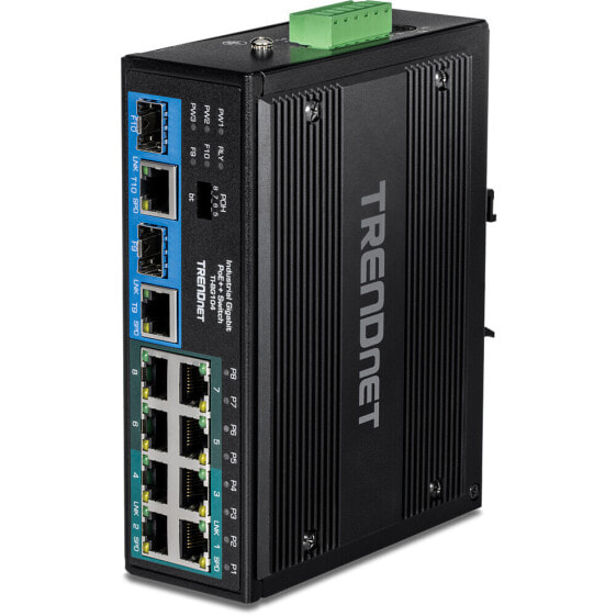 TRENDnet TI-BG104 - Unmanaged - Gigabit Ethernet (10/100/1000) - Full duplex - Power over Ethernet (PoE)