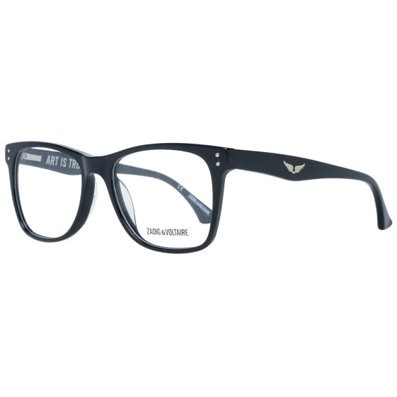 Zadig & Voltaire Brille VZV045 0700 51 Unisex Schwarz