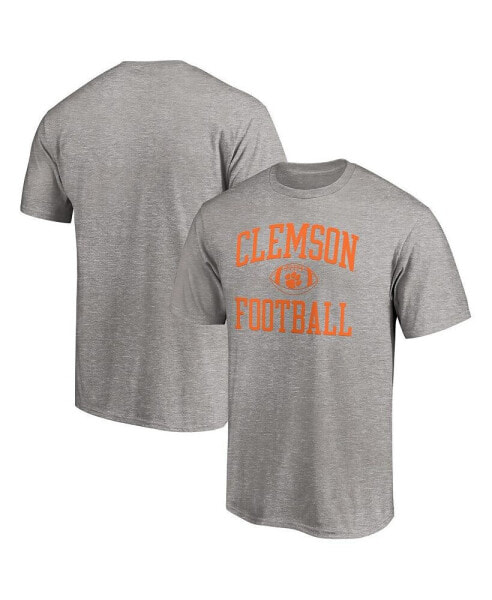 Men's Heathered Gray Clemson Tigers First Sprint Team T-shirt