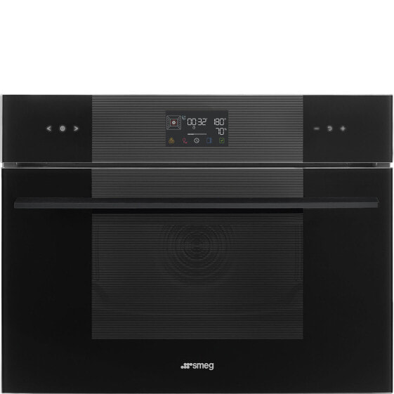 SO4102S3B3 Kompakt-Dampfbackofen 45 cm STEAM100 Deep Black